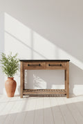 Eugene Console Table Brown - ClickDecor